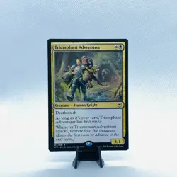 TRIUMPHANT ADVENTURER - AFR - MTG - CREATURE - RARE - NM - Image 2