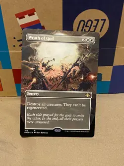 Wrath of God (Borderless) - Dominaria Remastered (DMR) - Image 1