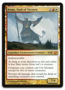 Iroas, God of Victory #150 (NM) Journey Into Nyx JOU Magic MTG - Image 1