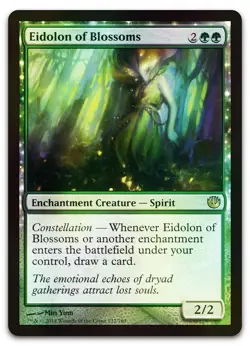 Eidolon of Blossoms #122 (Foil) (NM) Journey Into Nyx JOU Magic MTG - Image 1