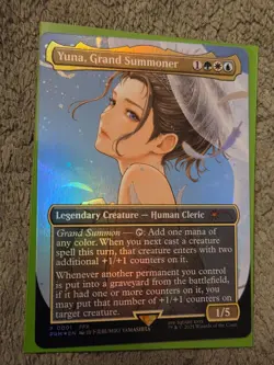 MTG Yuna, Grand Summoner Borderless Gateway Promo NM! Free Shipping! - Image 3