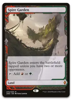 Spire Garden #19 (NM) Zendikar Rising Expeditions ZNE Magic MTG - Image 1
