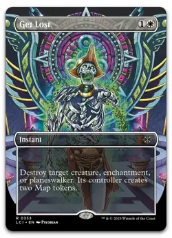 Get Lost (Borderless) #333 (NM) Lost Caverns of Ixalan LCI Magic MTG - Image 1