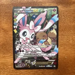 Pokemon TCG XY Generations Sylveon EX Full Art RC32-32 Radiant Collection 2016 - Image 1