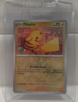 Temporal Forces - Pikachu - 051/162 - Pokemon TCG holo - Image 1