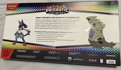 Pokemon Mega Evolution Lucario Ex and Tyranitar Premium Collection Box Set New - Image 3