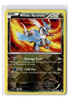 White Kyurem - 102/149 Boundaries Crossed Reverse Holo Rare - LP - POKEMON TCG - Image 1