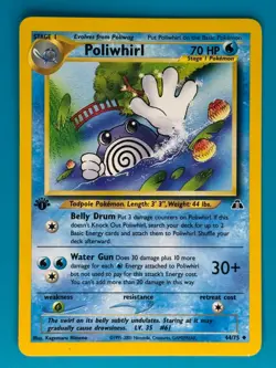 Pokemon - Poliwhirl 44/75 [Neo Discovery Set] *Lightly Played - LP* - Image 1