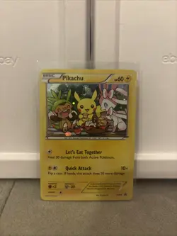 2016 Pokemon XY Pikachu Holo Black Star Promo XY95 RARE 🔥🔥 - Image 1