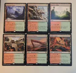 MTG Lands - Gruul (Red/Green). 6 Card lot - Image 1