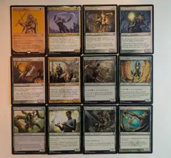 MTG Elf themed lot. Selesnya-Green/White. 16 Cards. - Image 1