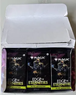 MTG: Edge Of Eternities Booster Box - All 30 Packs Sealed Eternity - Image 1