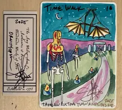MTG ARTIST PROOF Antiquities Ornithopter Time Walk AP Sketch Art Amy WEBER Magic - Image 1