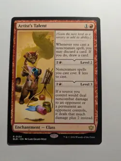 Artist's Talent Bloomburrow Regular MtG #124 Rare - Image 1