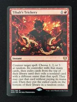1x MTG Tibalt's Trickery - Kaldheim (KHM) #153 - Magic the Gathering - Image 1