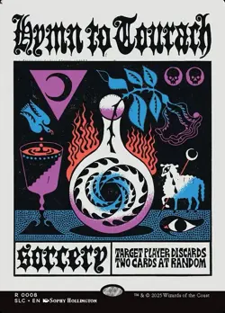 🧙Hymn To Tourach R 0008 SLC Encyclopaedia Of Magic Secret Lair MTG - Image 1