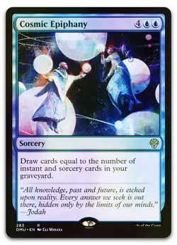 Cosmic Epiphany (283) #283 (Foil) (NM) Dominaria United DMU Magic MTG - Image 1