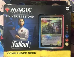 Magic The Gathering: Universes Beyond Science! Fallout Commander Deck NEW/SEALED - Image 2