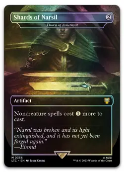 Shards of Narsil - Thorn of Amethyst #356 (Foil) NM Lord of the Rings Magic MTG - Image 1