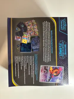 🔥 New Phantasmal Flames Pokemon Center Exclusive ETB Elite Trainer Box Sealed🔥 - Image 2