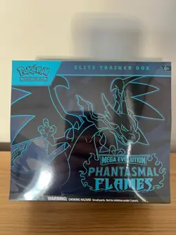 Pokemon TCG - Phantasmal Flames - Elite Trainer Box ETB | New &Sealed | In Hand - Image 1