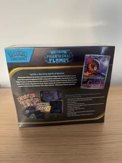 Pokemon TCG - Phantasmal Flames - Elite Trainer Box ETB | New &Sealed | In Hand - Image 3