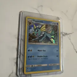 Vaporeon 18/68 Hidden Fates 2019 Rare Holo Rare Pokemon TCG Card - NM - Image 1