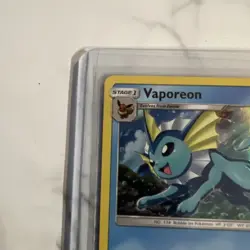 Vaporeon 18/68 Hidden Fates 2019 Rare Holo Rare Pokemon TCG Card - NM - Image 3