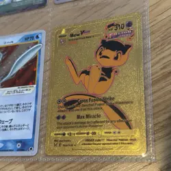 4x Pokemon Tcgp Custom Art PTCGP Fan Gift Cards Bundle Lot - Mew - Image 5
