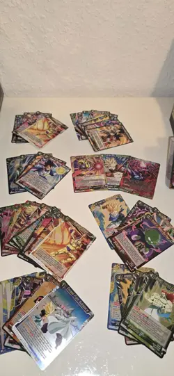 Dragonball Super Card Game Masters Sammlung Deck SPR Holo Pokemon Pin + Figur FW - Image 4