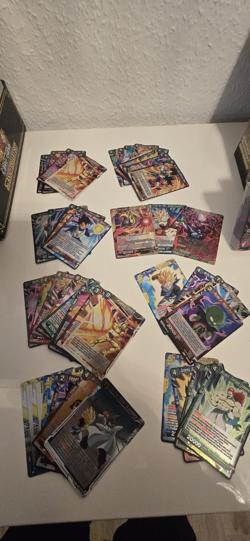 Dragonball Super Card Game Masters Sammlung Deck SPR Holo Pokemon Pin + Figur FW - Image 5