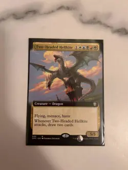 Two-Headed Hellkite (Extended Art) Commander: Dominaria United Regular - Image 1