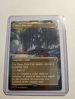 Three Tree City (Borderless) (0338) Bloomburrow Regular - Image 1