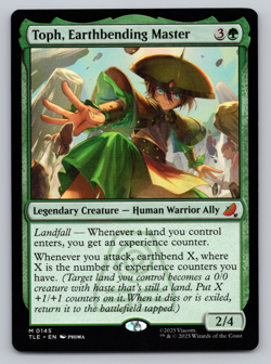 Toph, Earthbending Master - MTG Avatar: The Last Airbender TLA - Image 1