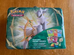 Pokemon TCG Arceus Spring 2022 Collectors Chest Lunch Box Tin Sealed 5 Packs - Image 1