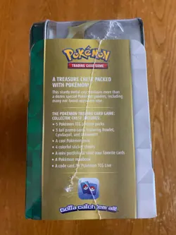 Pokemon TCG Arceus Spring 2022 Collectors Chest Lunch Box Tin Sealed 5 Packs - Image 2