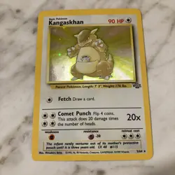 Pokemon TCG Kangaskhan Jungle 5/64 Holo Unlimited Holo Rare - Image 1