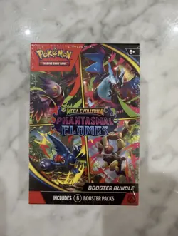 Pokemon Phantasmal Flames Booster Bundle - 6 Packs - Factory Sealed IN-HAND - Image 1