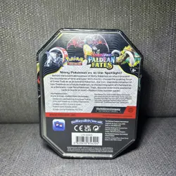 Pokemon Scarlet Violet Paldean Fates Tin Iron Tread EX New & Sealed - Image 2