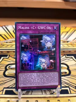 Yugioh Maliss C GWC-06 CRBR-DE023 Super Rare - Image 1