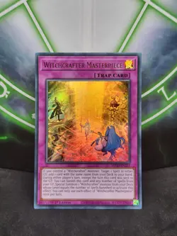 Yugioh Witchcrafter Masterpiece MP20-EN231 Ultra Rare 1st Edition NM - Image 1