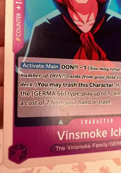 ✨1c Start✨ Vinsmoke Ichiji OP06-060 C One Piece Trading Card Game 🪭 - Image 2