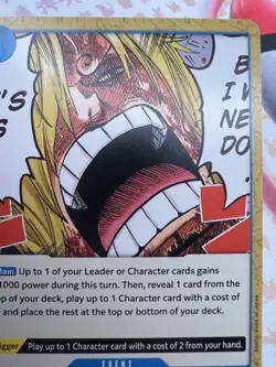 But I Will Never Doubt a Woman's Tears! OP06-057 C One Piece Card Game 🪭 - Image 5