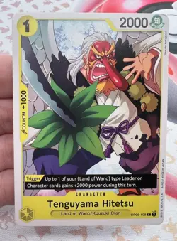 ✨1c Start✨ Tenguyama Hitetsu OP06-108 C One Piece Trading Card Game 🪭 - Image 1