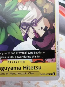 ✨1c Start✨ Tenguyama Hitetsu OP06-108 C One Piece Trading Card Game 🪭 - Image 2