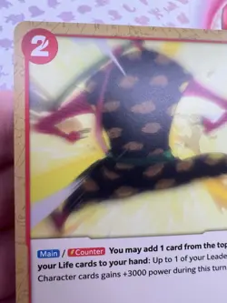 ✨1c Start✨ Meteor-Strike Of Love OP06-017 C One Piece Trading Card Game 🪭 - Image 4