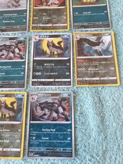 POOCHYENA & MIGHTYENA BUNDLE OF POKEMON CARDS - Image 5