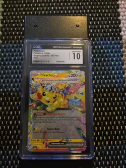 CGC 10 GEM MINT Pikachu Ex 057/191 HOLO RARE Pokemon Card - Image 1