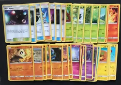34 X Forbidden Light SM Pokemon Cards Bundle Common Uncommon Cubone Exc-NM - Image 1
