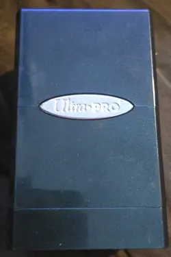 ULTRA PRO SATIN TOWER DEEP GREEN DECK BOX Card Dice Storage Compartment game - Image 1